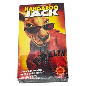 Kangaroo Jack VHS Jerry O'Connell New Sealed 2003